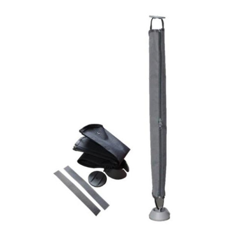 CMW Ltd Desk Cable Management | Grey Zip Tidy Desk Cable Manager