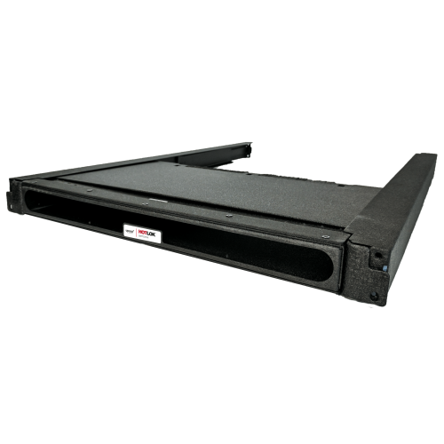 CMW Ltd | HotLok&Acirc;&reg; SF001-PR3 SwitchFix,Passive,Rear Intake,1U,Adjustable 25.4mm-37.16mm,Black
