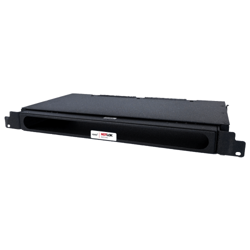 CMW Ltd | HotLok&Acirc;&reg; SF001-PR4 SwitchFix, Passive, Rear Intake, 1U, Adjustable 27mm-37.16mm, Black