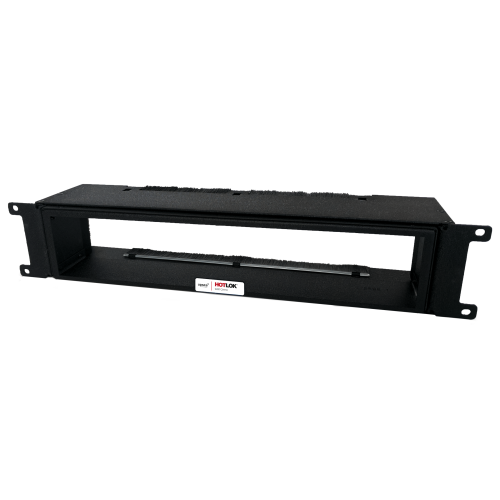 CMW Ltd | HotLok&Acirc;&reg; SF002-PR1 SwitchFix 2U, Passive, Switch Rear Intake Adjustable, Black, 105mm - 146mm