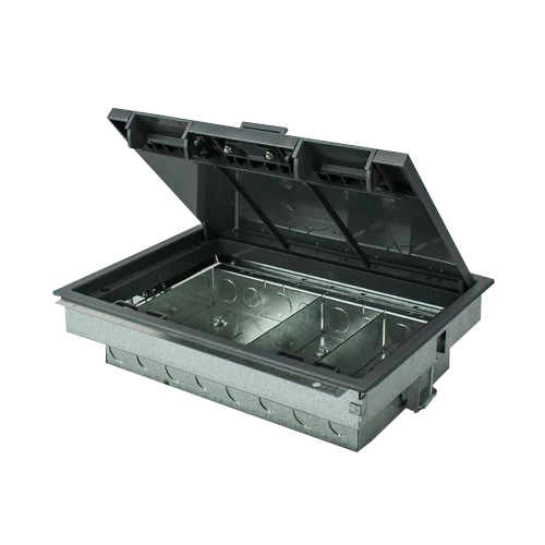 TASS TFB4/76 | 4 Compartment Empty Cavity Floor Box 303mm x 221mm 76mm depth