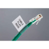 Brady Cable Labels, PTL-64-427 Self-laminating Vinyl Labels for M611, BMP61 and BMP71, B-427, 25.40 mm x 85.73 mm, White