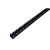 Betaduct 09890000Y 50mm Wide x 37.5mm High PVC Open Slot Cable Trunking 2m Length Black