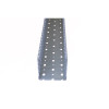 Betaduct 10450034Y 37.5mm Wide x 75mm High PVC Open Slot Cable Trunking 2m Length Grey