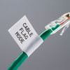 Brady Cable Labels, M21-375-499 Nylon Cloth tape for BMP21-PLUS; BMP21; IDPAL; LABPAL, B-499, 9.53 mm  x  4.88 m, Black on White