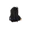 10m 3.5mm Stereo Male to Female Audio Extension Lead Black