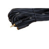 10m 3.5mm Stereo Male to Female Audio Extension Lead Black