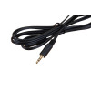 2m 3.5mm Stereo Male to Female Audio Extension Lead Black