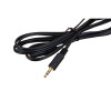 2m 3.5mm Stereo Male to Female Audio Extension Lead Black