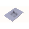 Dietzel Univolt PVC Maxi Trunking 28mm Deep Single Gang Accessory Box For 150mm Wide Trunking