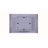 Dietzel Univolt PVC Maxi Trunking 28mm Deep Single Gang Accessory Box For 150mm Wide Trunking