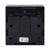 3L32BK Single Gang 32mm Black Back Box