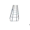 Pemsa Rejiband 35 100mm Wide x 35mm Deep Wire Basket Tray 3m Length Electrogalvanised