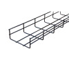 Pemsa Rejiband 60 150mm Wide x 60mm Deep Wire Basket Tray 3m Length Black C8