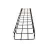 Pemsa Rejiband 60 150mm Wide x 60mm Deep Wire Basket Tray 3m Length Black C8