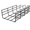 Pemsa Rejiband 60 200mm Wide x 60mm Deep Wire Basket Tray 3m Length Black C8