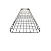 Pemsa Rejiband 60 400mm Wide x 60mm Deep Wire Basket Tray 3m Length Black C8
