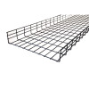 Pemsa Rejiband 100 500mm Wide x 100mm Deep Wire Basket Tray 3m Length Black C8