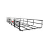 Pemsa 60282100 | Pemsa Rejiband Coated Mesh Black C8 100mm wide x 60mm Deep Wire Basket Tray 3m length (3m lgth)