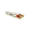 Pemsa Rejiband Rapide 60mm Wide x 60mm Deep Wire Basket Tray 3m Length Bichromate