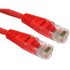 10m Cat6 RJ45 U/UTP Moulded Patch Lead Red