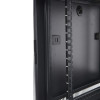 Qube 6U 550mm Deep All Round Access Black Wall Box