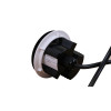 CMD  Black  PortHole outlet fitted with 1 x Power, 1 x Dual USB with Types A & C