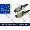 75m HDMI Active Optical Cable (AOC) 18G 4K @ 60Hz Male to Male - CPR Rated