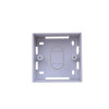 Single Gang ABS 44mm Back Box White