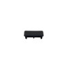 Black Plastic Shallow Support Channel End Cap
