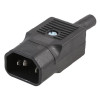 4way Horizontal Surge/Filtered PDU, 4 X UK Sockets, 3m Lead to 10A IEC C14 Plug