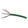 British Cable Company  Cat6 23AWG Solid U/UTP Cca LSOH Cable 305m Box Green
