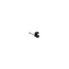 Black 5-7mm Round Cable Clips (Box of 100)