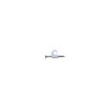 White 5.0mm Round Cable Clips (Box of 100)