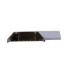 Dietzel Univolt PVC Starline 3 Compartment Chamfered Dado Flat Bend White
