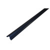 Black PVC-U Cable Protection Guard 25mm x 25mm 3m Length for Covering External Cables