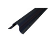 Black PVC-U Cable Protection Guard 25mm x 25mm 3m Length for Covering External Cables