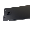 2U Toolless Blanking Panel Black