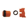 CMW Ltd | 32mm Orange Slit/Split Wraparound Gland/Locknut