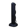 10 Gang UK 13A Surge Protected Tower Extension 2m Black