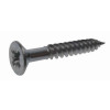 8 x 1" BZP CSK Twin-Threaded Woodscrews (Box/200)