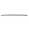 200mm x 4.6mm PVC Black Coated HF Stainless Steel Cable Tie (Bag/100)