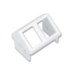 Siemon CTE-MXA-02-02 | Siemon CT 2 Port MAX Angled Adapter Plate White