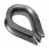 Catenary Wire Thimble, suitable for 3mm galvanised steel wire used in catenary wire suspension kit