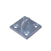 Catenary Wire Wall Plate, suitable for 3mm galvanised steel wire used in catenary wire suspension kit