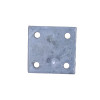 Catenary Wire Wall Plate, suitable for 3mm galvanised steel wire used in catenary wire suspension kit
