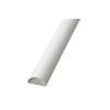 D-Line R3D3015W Self Adhesive 1/2 Round Mini 30mm x 15mm 3m Plastic Trunking Length White
