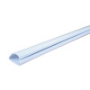 D-Line R3D3015W Self Adhesive 1/2 Round Mini 30mm x 15mm 3m Plastic Trunking Length White