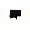 D-Line FB3015B | D-Line Black Smooth Fit Flat Bend 50mm x 25mm