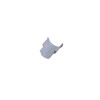D-Line BA3015W 1/2 Round Mini 30mm x 15mm Smooth Fit Box Adaptor for D-Line Back Boxes White